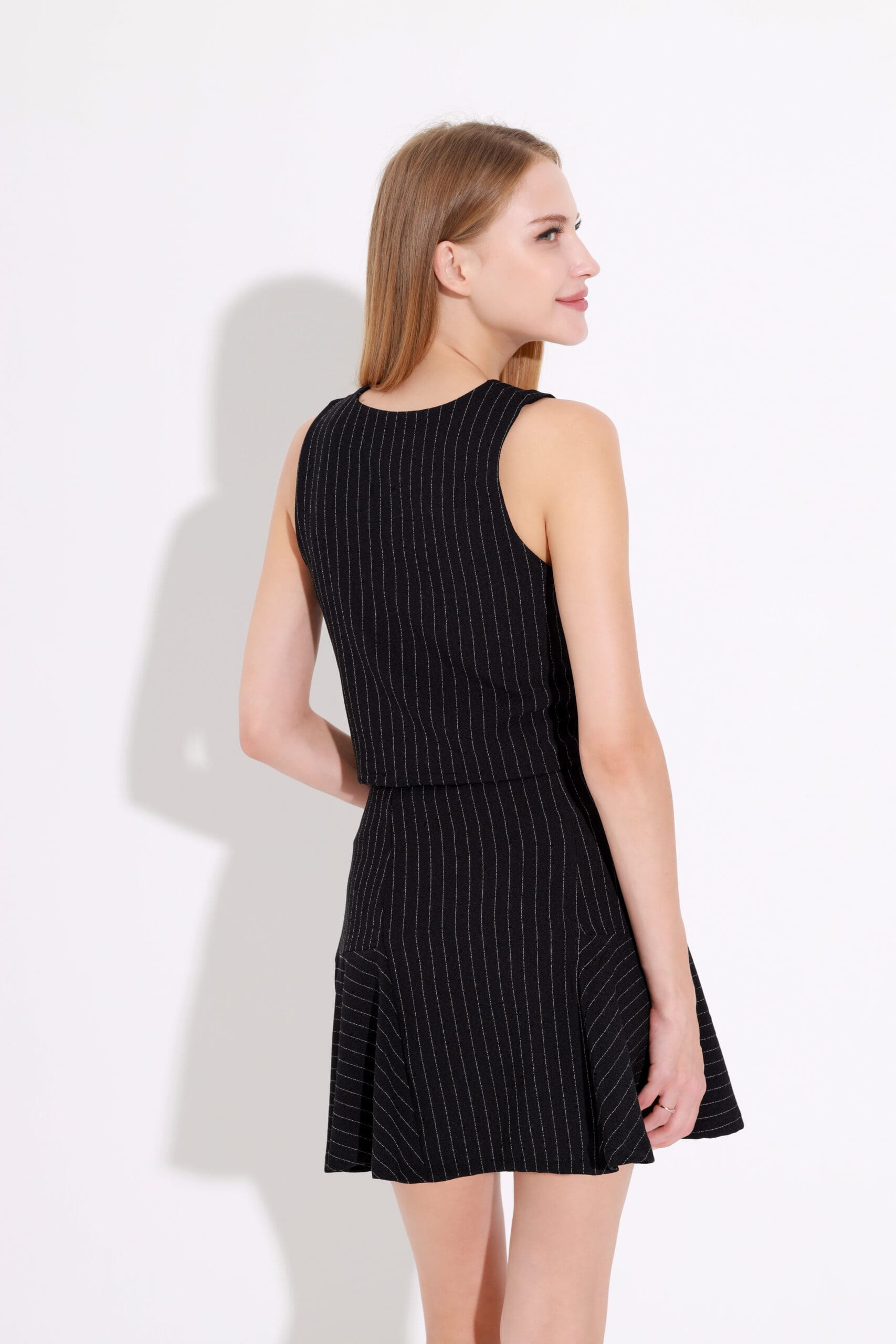 Business Striped Skort - Image 5