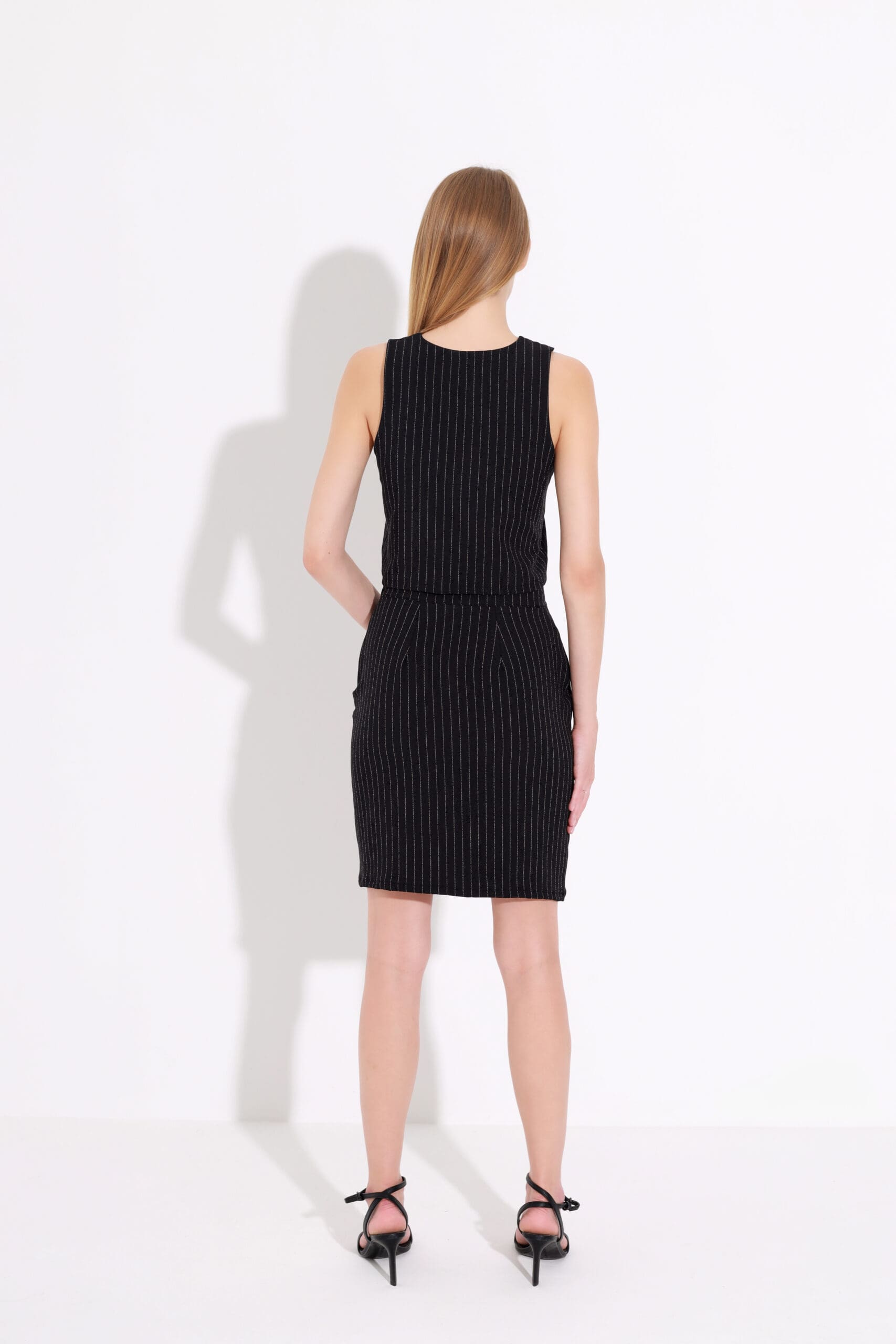 Business Yırtmaçlı Etek &Amp; Bluz Takım