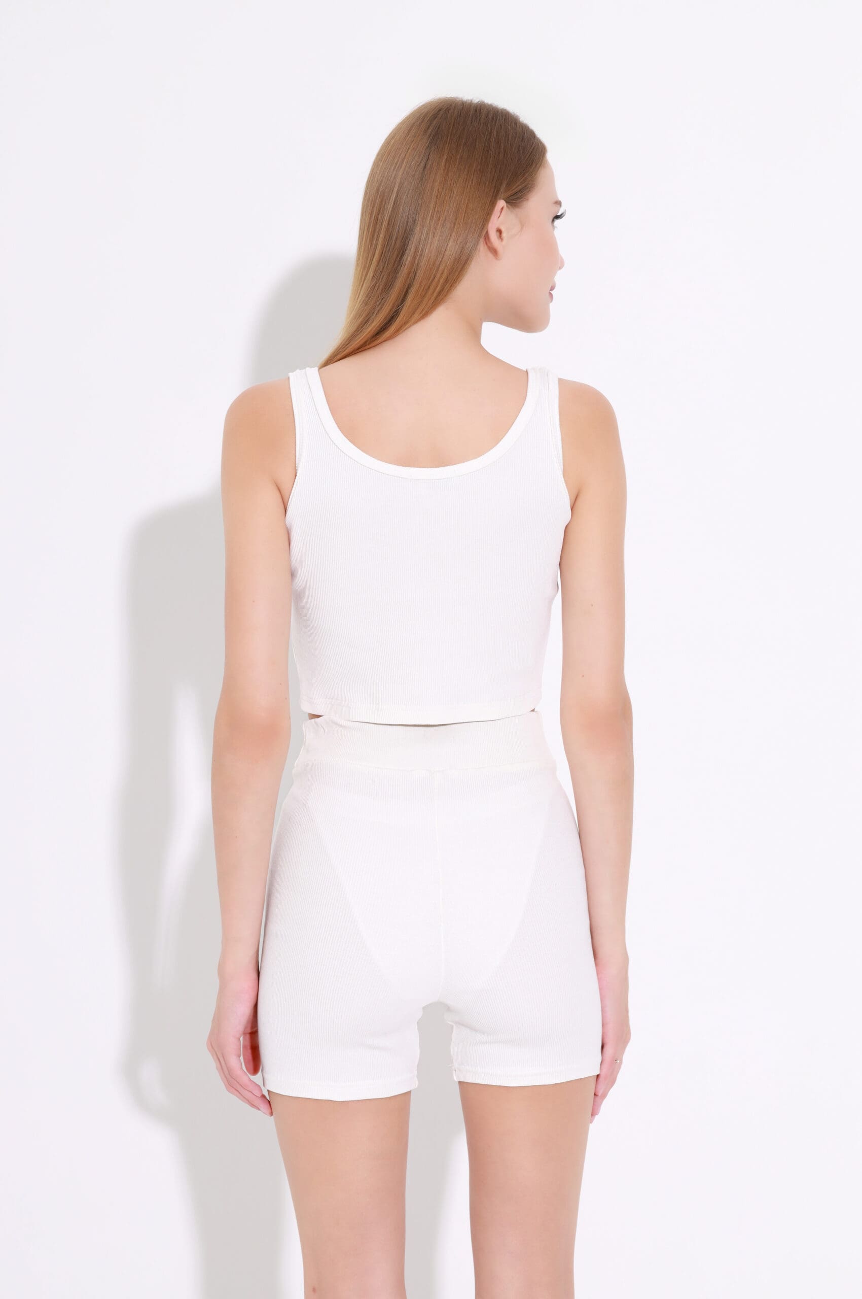 High-Waisted Cycling Shorts - Image 3